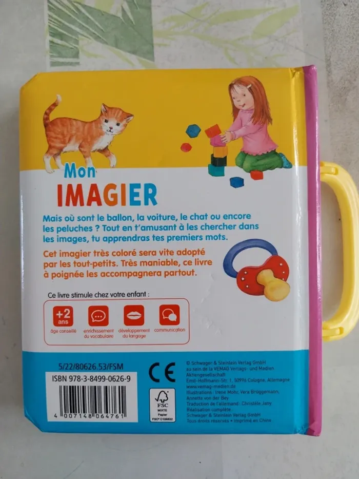 Livre Mon imagier - photo numéro 2