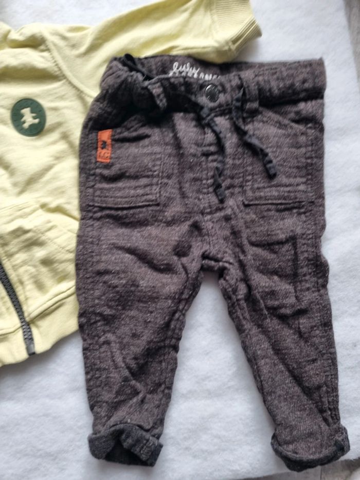 Ensemble pantalon et veste lulu castagnette 6 mois - photo numéro 2