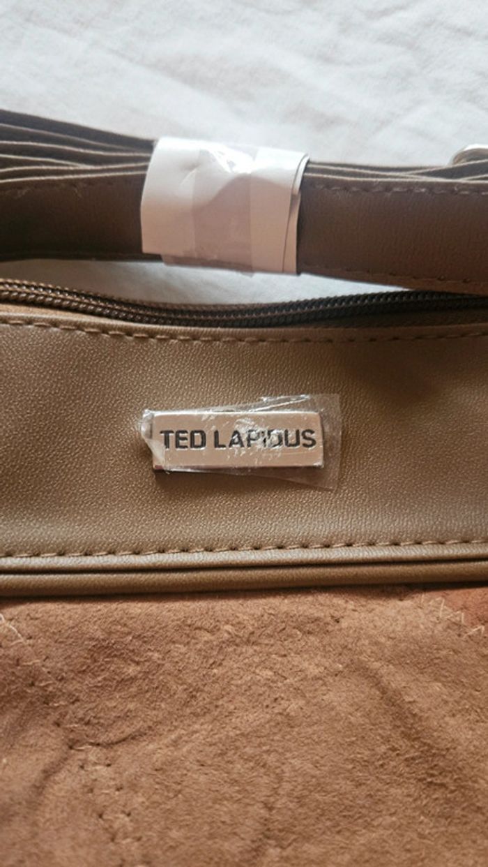 Sac Bandoulière Ted Lapidus bi-matière, chic et pratique - photo numéro 2