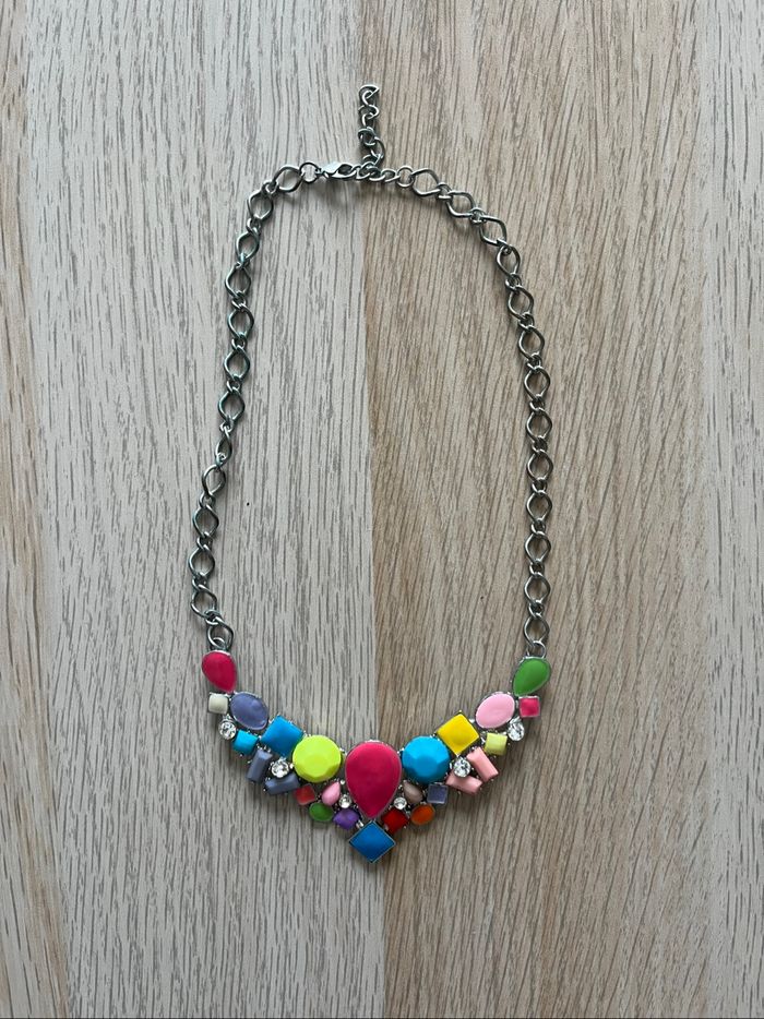 Collier multicolore