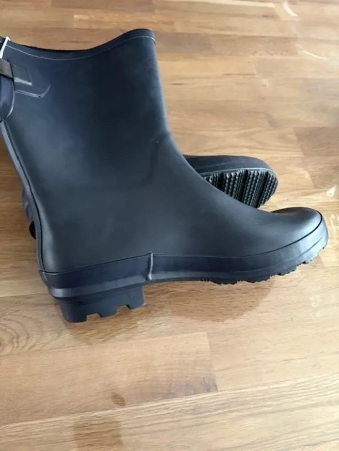 botte de pluie gris bleu taille 40 - photo numéro 11