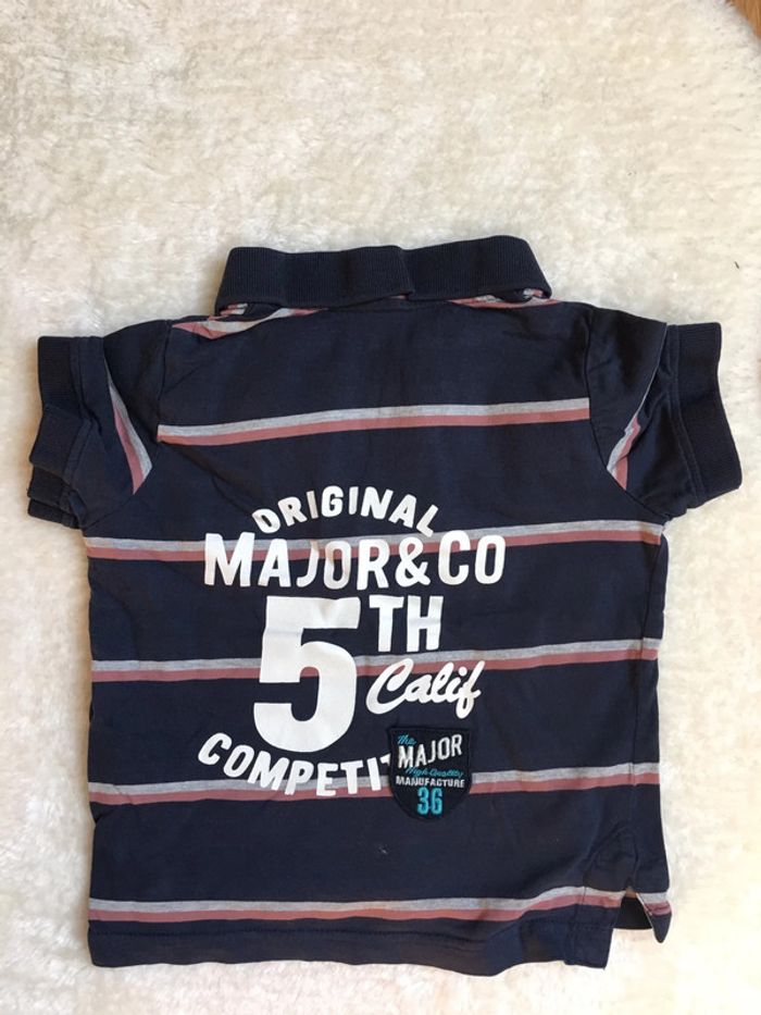 Polo Sergent Major, 2 ans, 86 cm - photo numéro 2