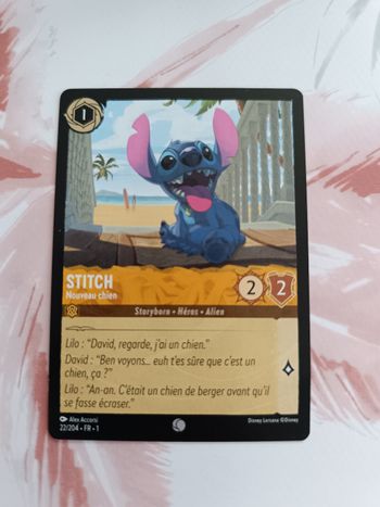 Carte Lorcana 22/204 chapitre 1
