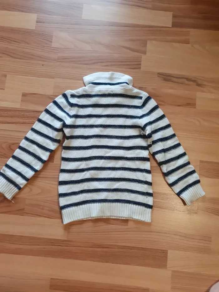 pull marinière gemo 10 ans - photo numéro 4