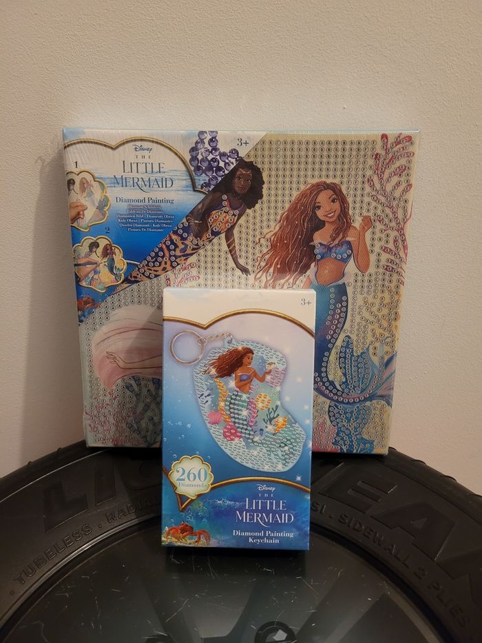 Lot Diamond Painting The Little Mermaid neufs