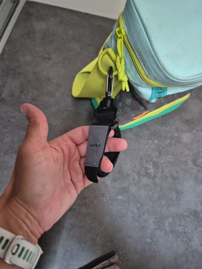 Sac à lunch isotherme pour enfants Lassig avec bandoulière réglable, motif renard - photo numéro 6