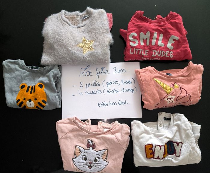 Lot fille 3ans