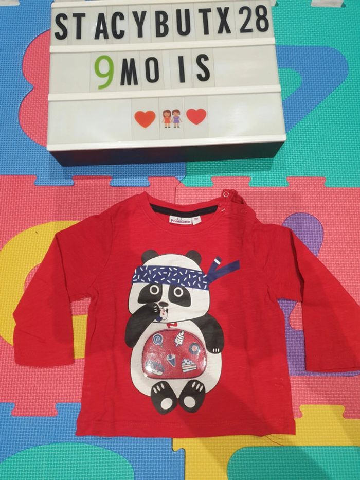 Tee-shirt Manche longue 9 mois