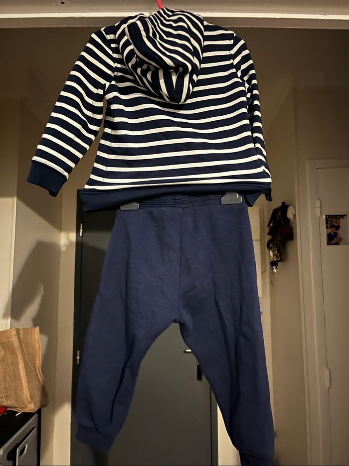 Ensemble veste + jogging garçon 24 mois Kimbaloo - photo numéro 2