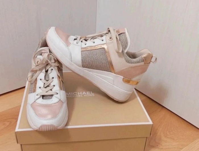 Baskets compensées Michael kors 37 à paillettes strass - photo numéro 3