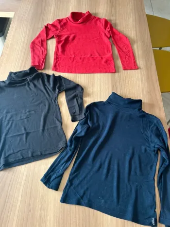 Lot de 3 sous pull 8 ans