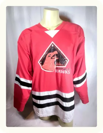 Maillot Hockey sur glace Hawks Algonquin Kamazu Taille 40 L
