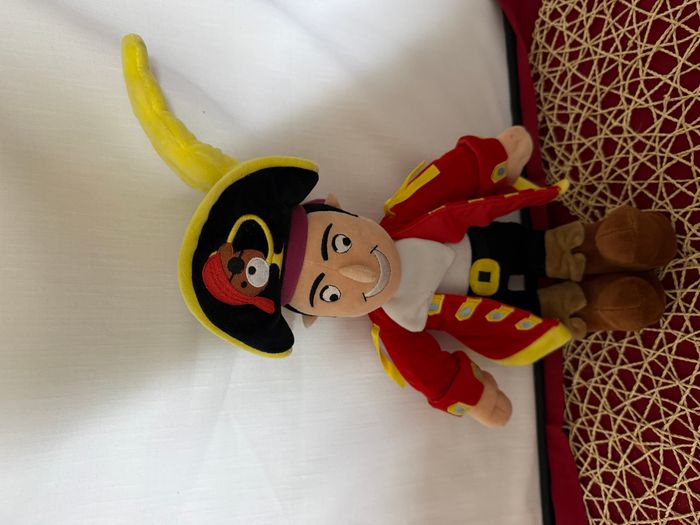 Peluche Pirate - Capitaine Crochet Peter Pan - photo numéro 2