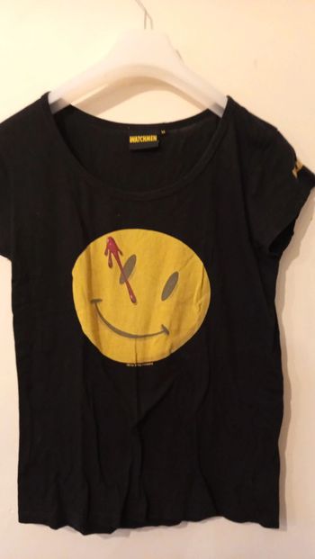 T shirt smiley taille M mixte