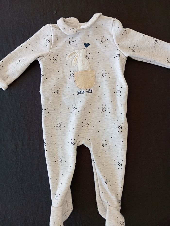 Pyjama mixte épais 6 mois