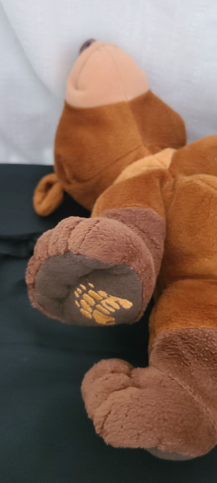 Peluche Koda ours DISNEY HASBRO 2003 Frère des ours 24 cm - photo numéro 4