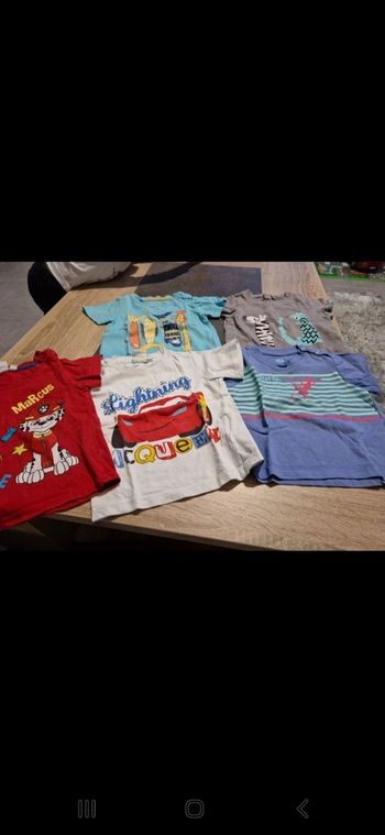Lot de 5 tee shirts