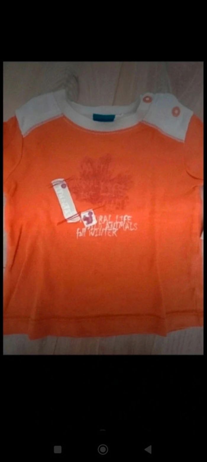 Ensemble sergent major/petit bateau 6 mois - photo numéro 4