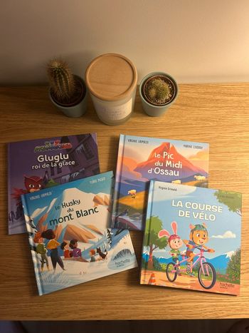 Lot de 4 livres McDo