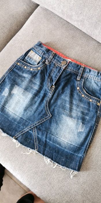 Jupe en jean émoi taille 10 ans