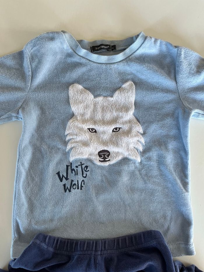 Pyjama 2 pièces White Wolf 4 ans - photo numéro 2
