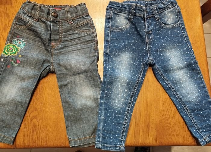 Jeans fille 12 mois