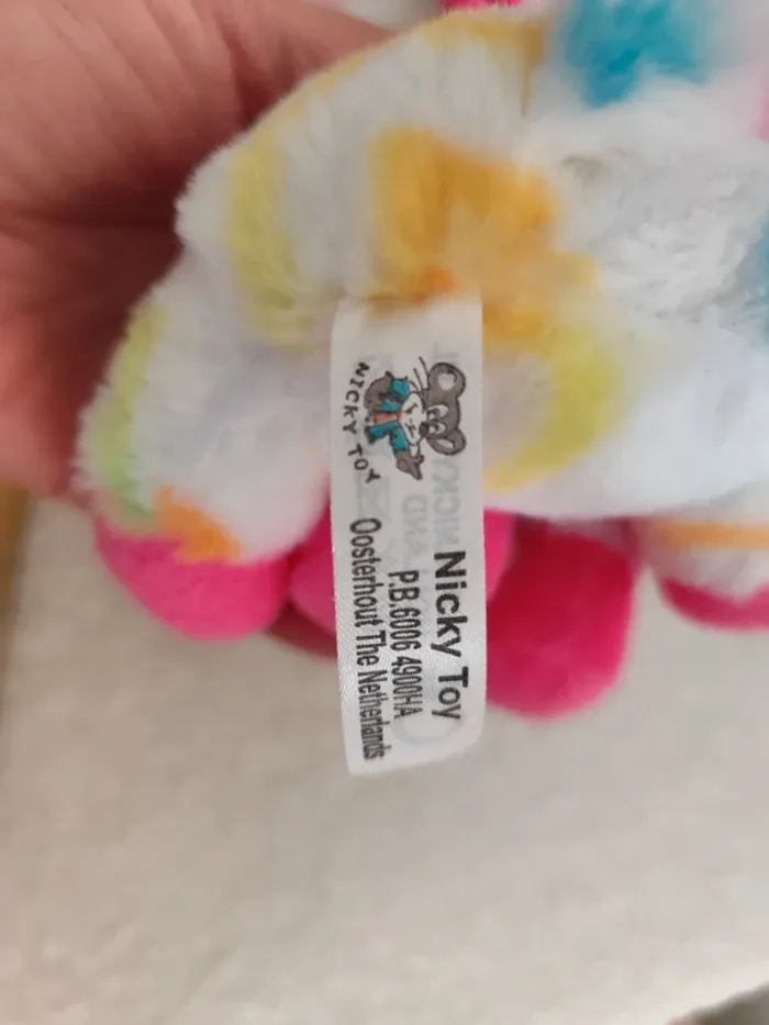 Peluche licorne 23cm - photo numéro 3
