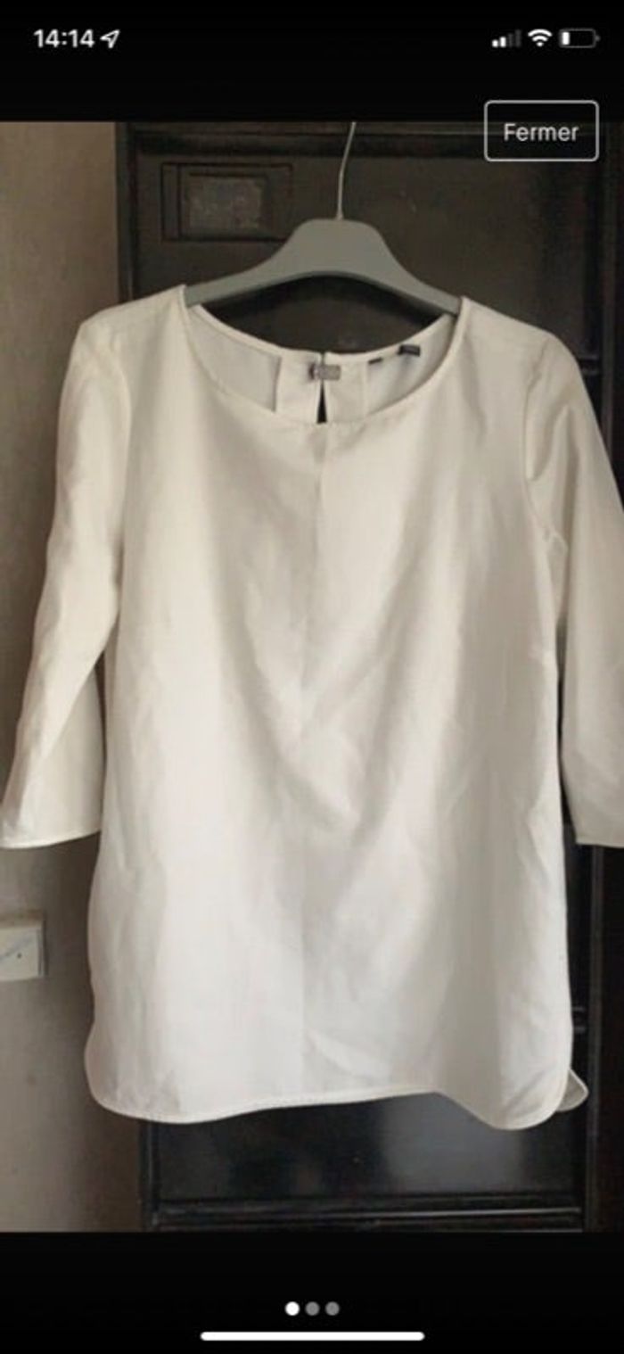 Blouse femme mi-manches