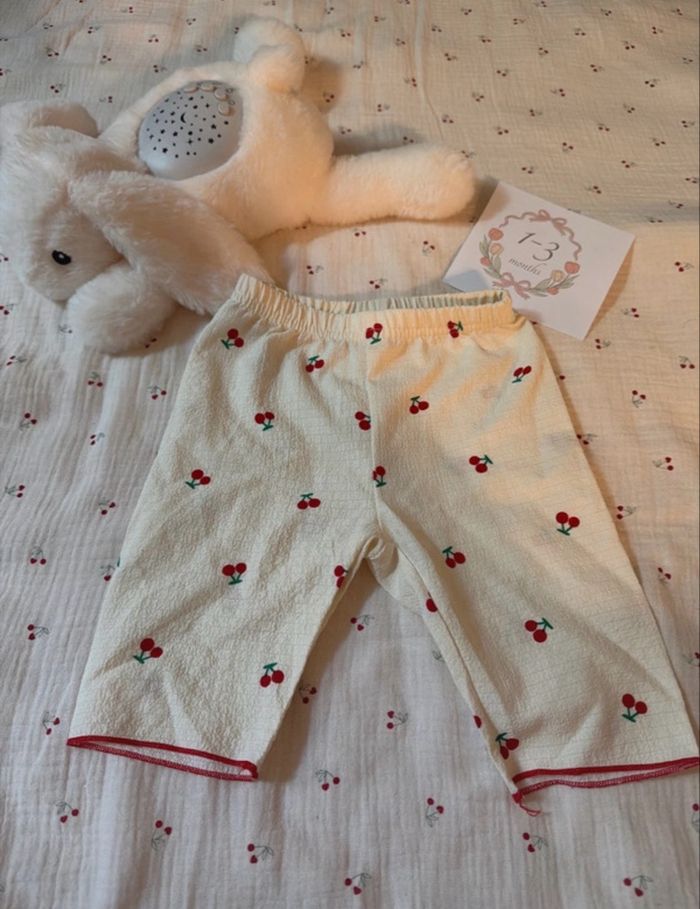 Pyjama 2 pièces 1-3 mois - photo numéro 4