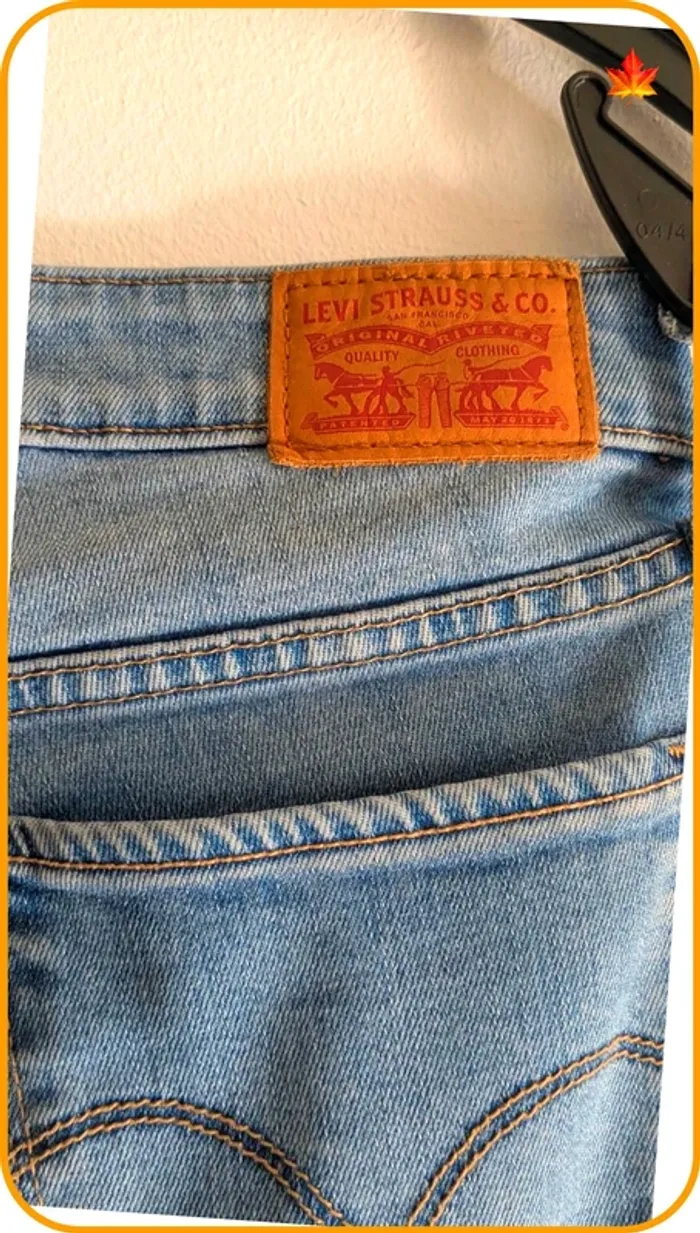 Jeans slim Levi's 712 femme 38 - photo numéro 7