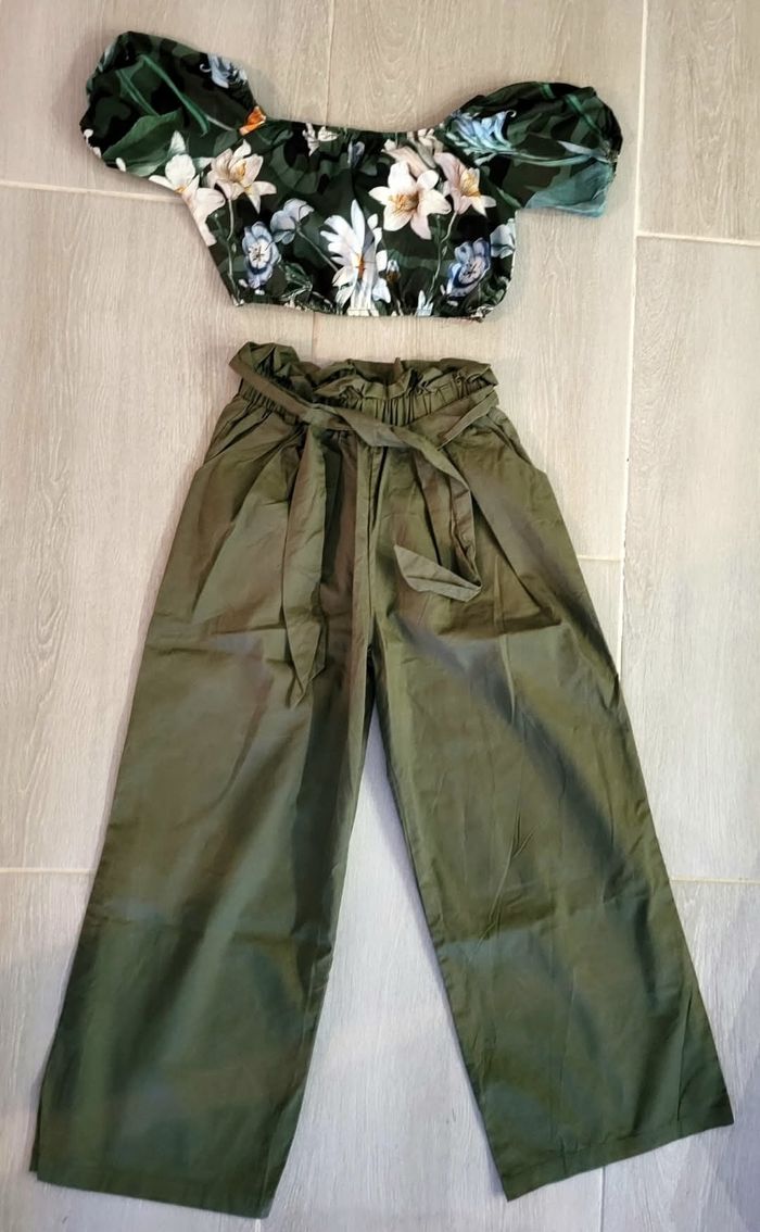 Très jolie tenue verte - photo numéro 2