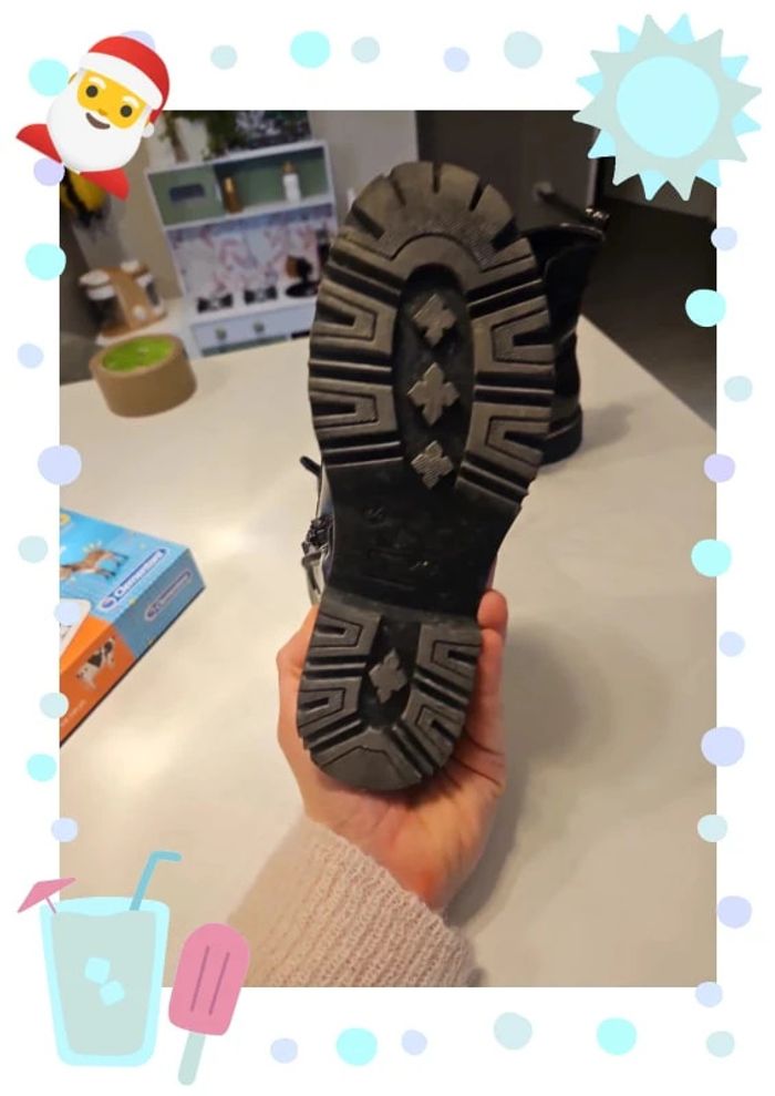 Chaussures bottines vernis fille 34 - photo numéro 5