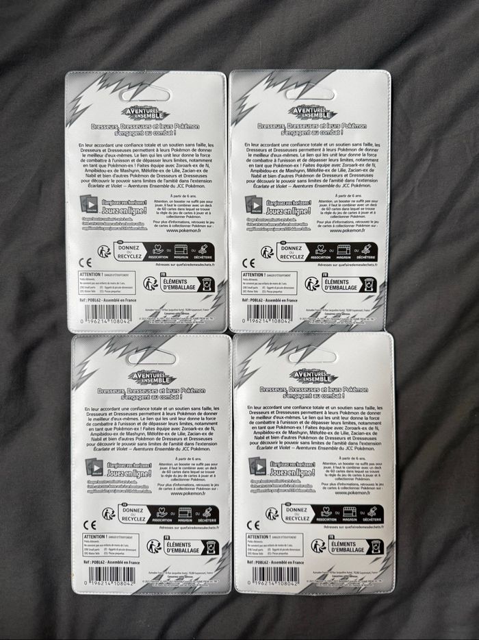 Art Set Pokémon Écarlate et Violet EV09 Aventures Ensemble – Neuf - photo numéro 2