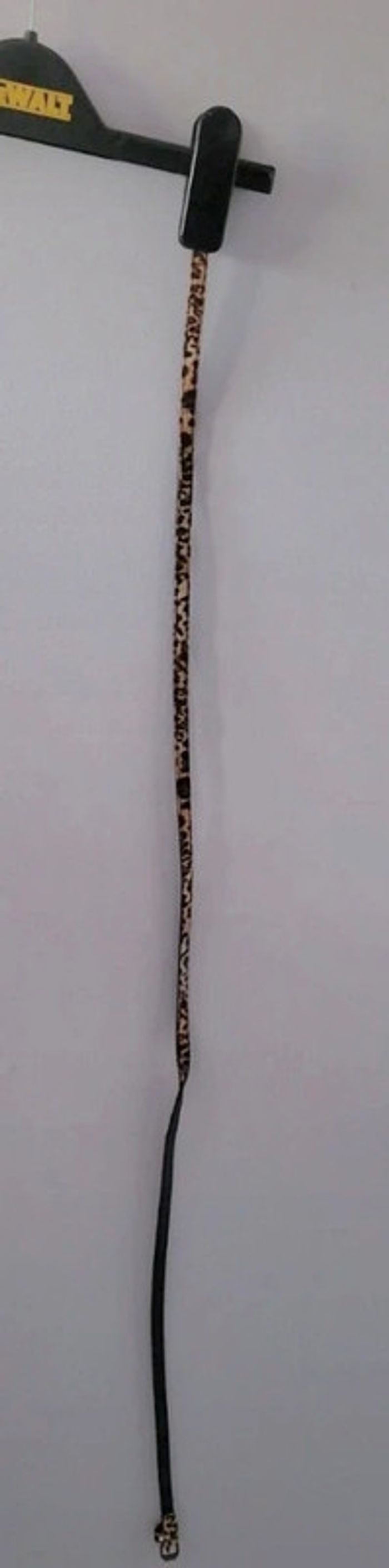 Ceinture fine 95 cm imprimé animal