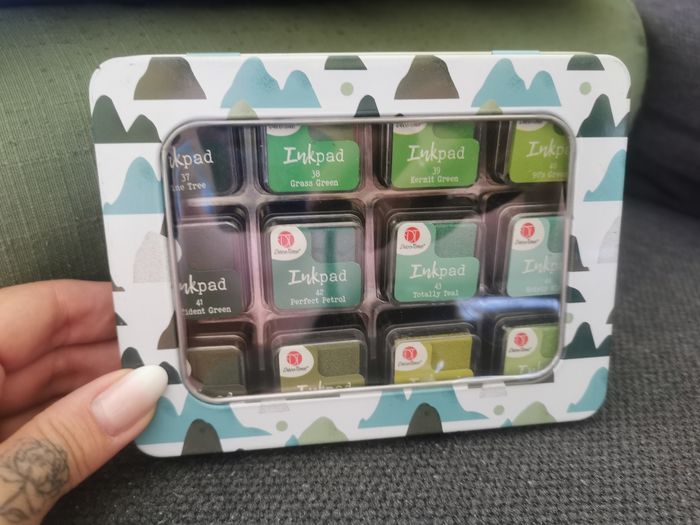 Encres verts loisir créatifs