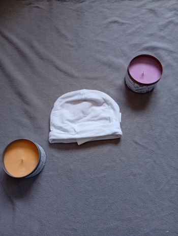 Bonnet blanc – Chico – 6/9 mois – Neuf