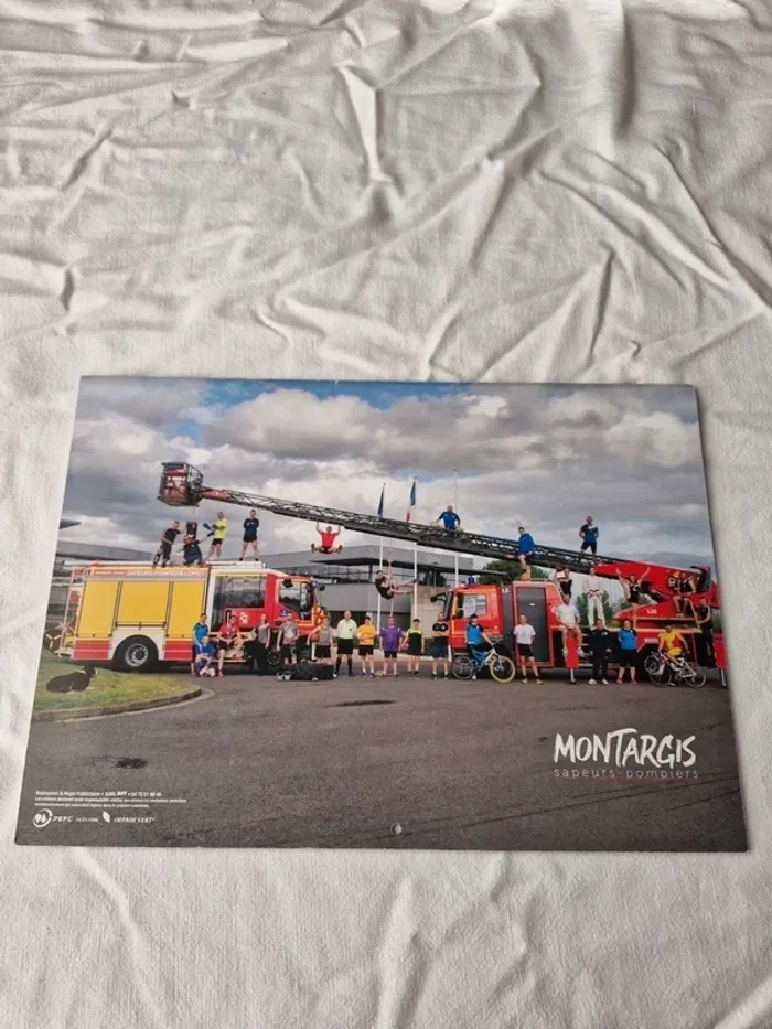 Calendrier des pompiers de Montargis 2020 - photo numéro 2