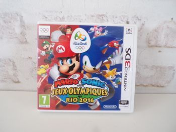 Jeu DS - Nintendo 3D - Mario et Sonic aux Jeux Olympiques de Rio 2016 (J25)