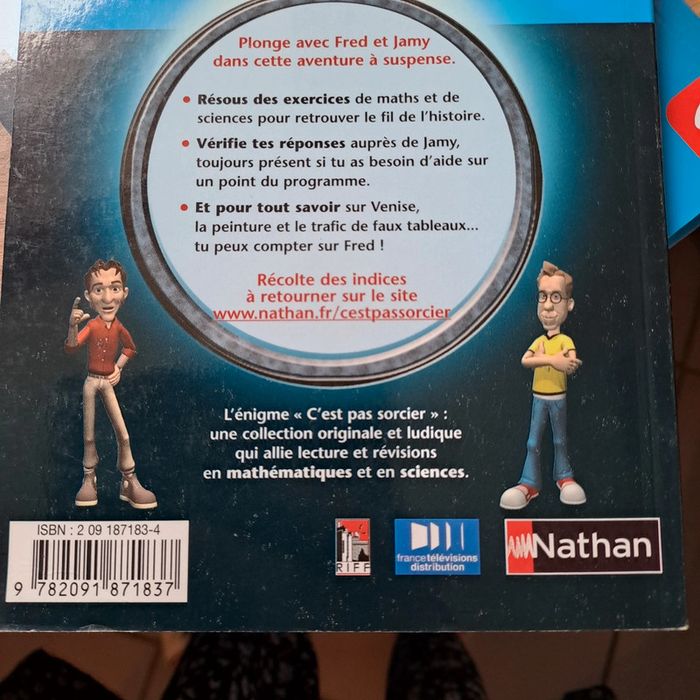 Cahier de vacances : énigme de c'est pas sorcier 6ème/5eme #Nathan - photo numéro 6