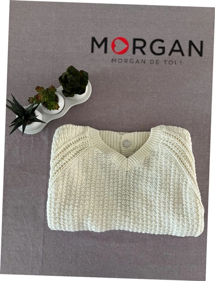 Magnifique pull manche 3/4 Morgan de toi taille S en parfait état