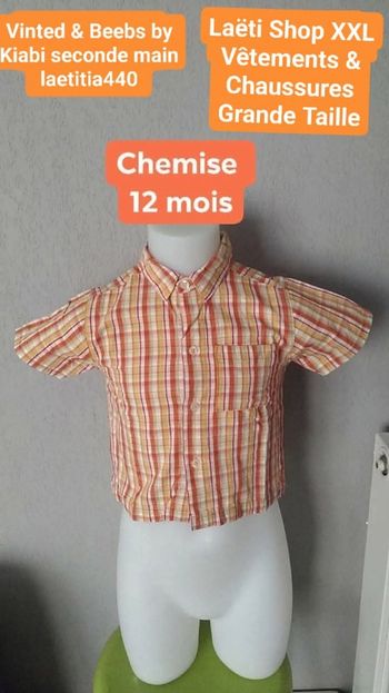 Chemise 12 mois Culbuto