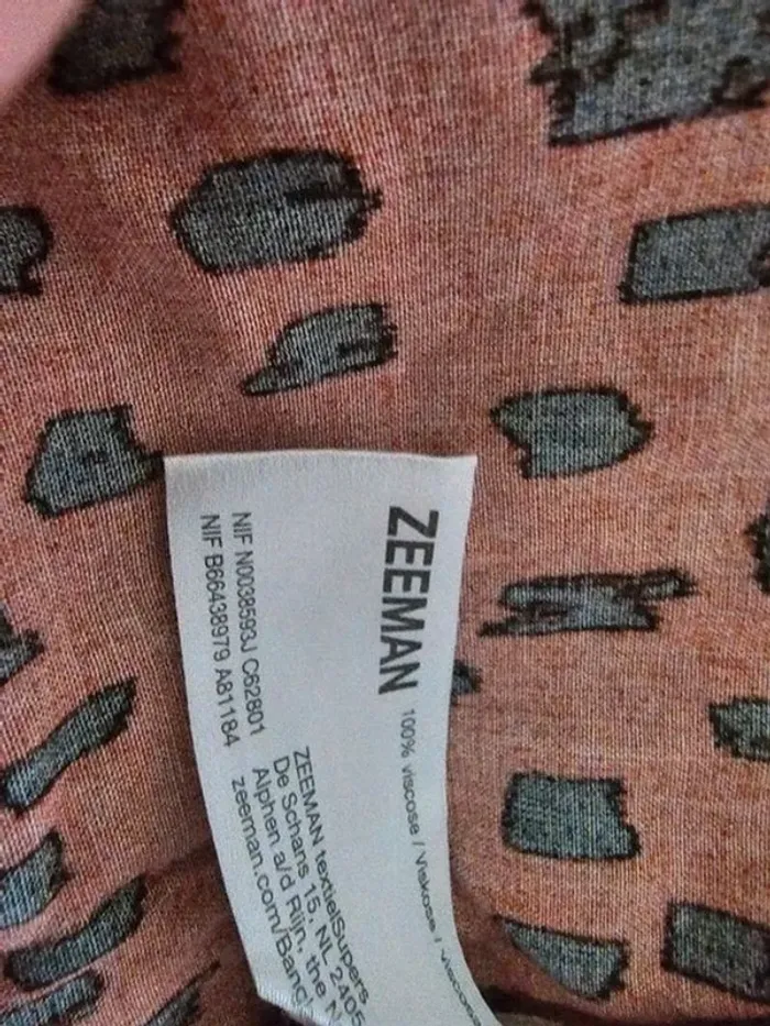 Robe brique avec motif noir taille 98/104 cm - photo numéro 10