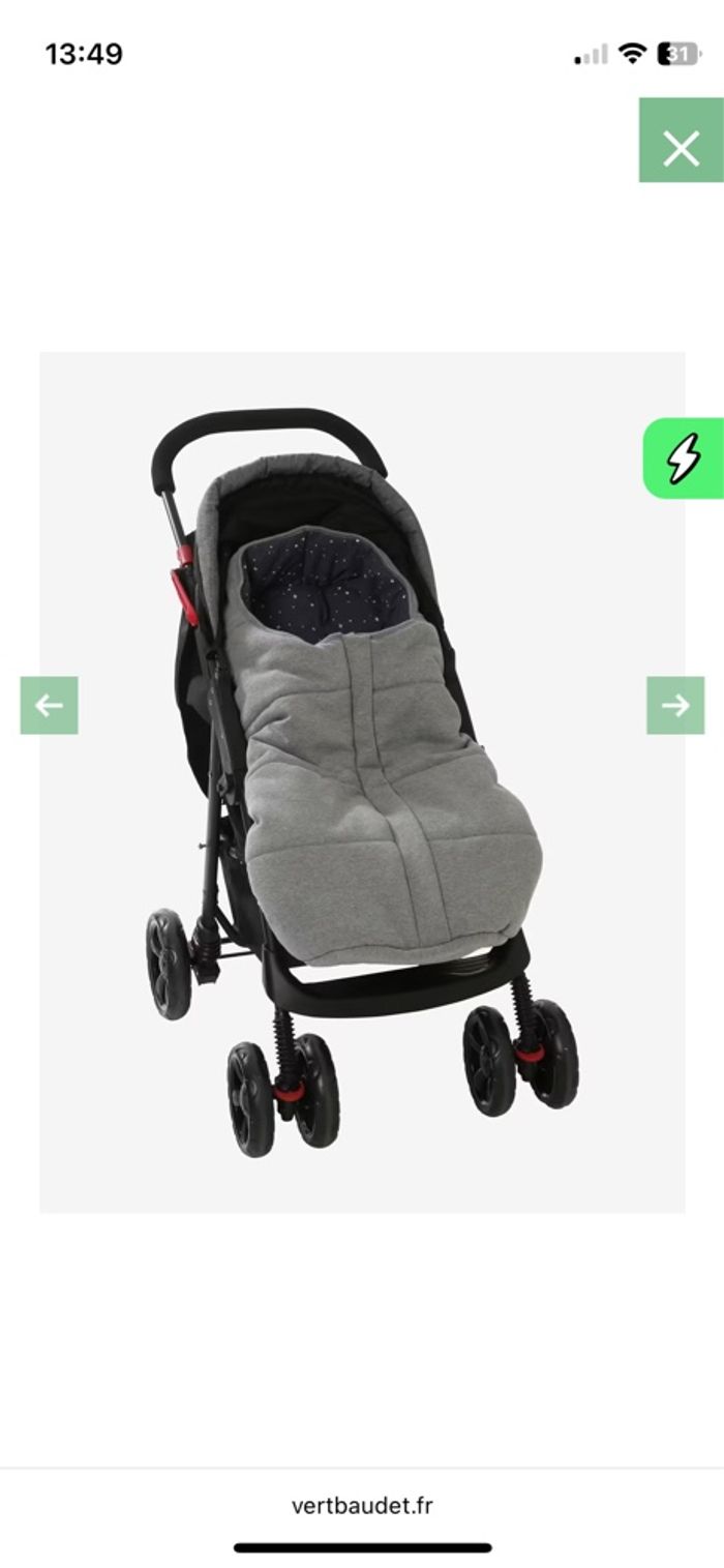 Chancelière poussette universelle - photo numéro 6