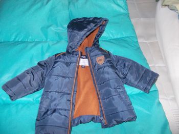 petit blouson marine Kiabi 6 mois