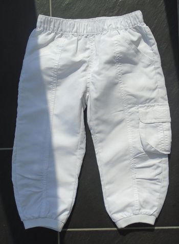 Pantalon blanc 6 ans