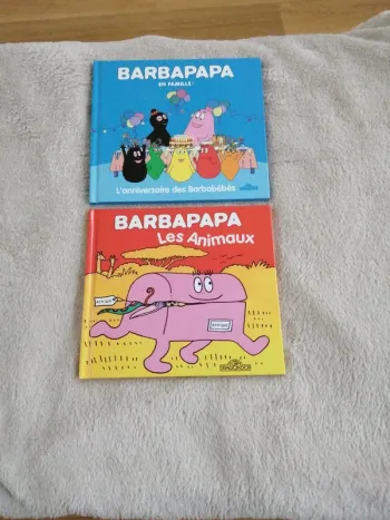 Lot de 2 livres Barbapapa