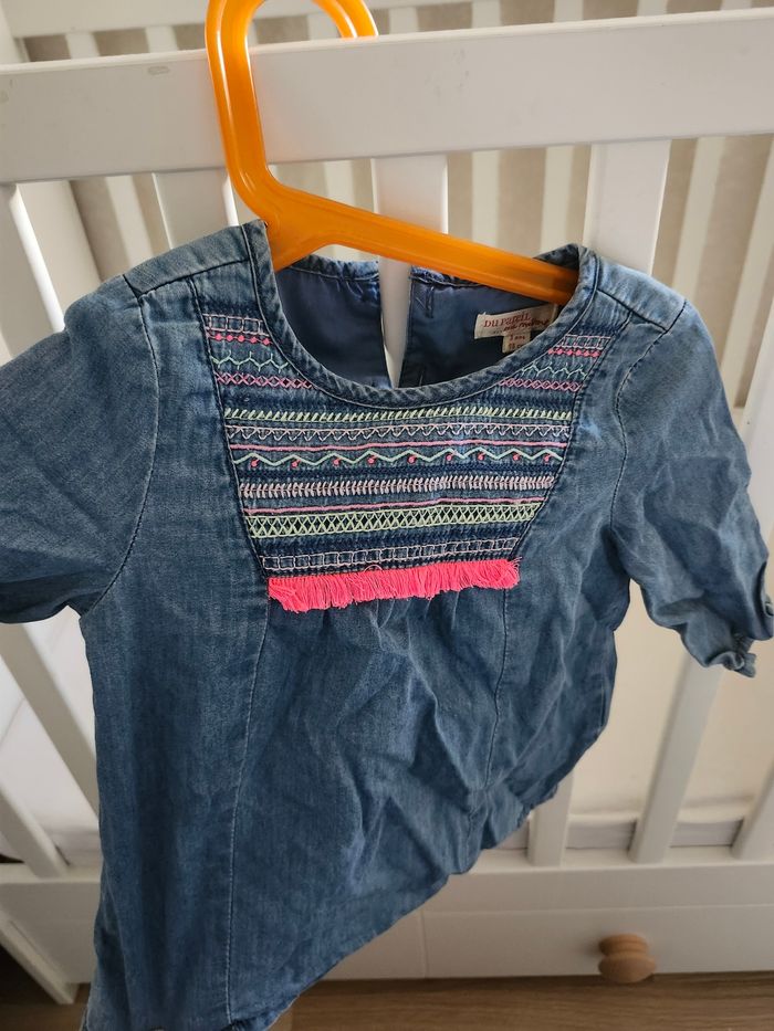 Blouse bleu