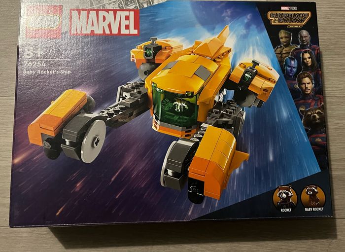 LEGO 76254 Marvel Le Vaisseau de Bébé Rocket -NEUF