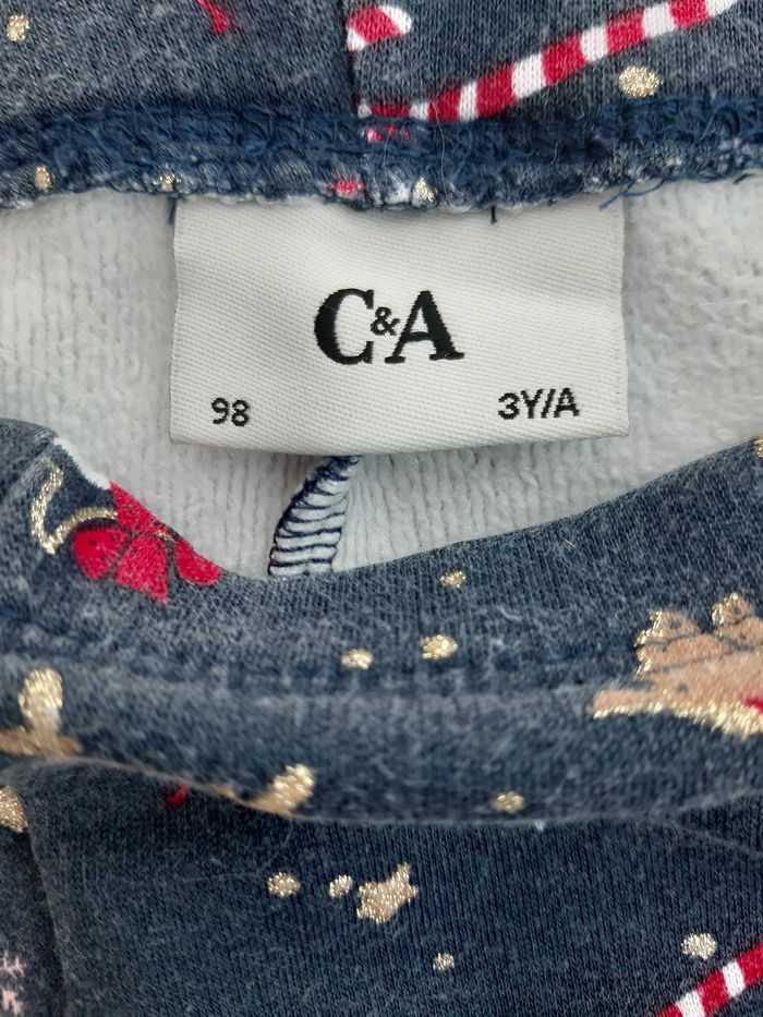 ensemble de Noël (pull chaud + legging chaud) fille - C&A - 3 ans - photo numéro 9