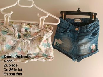 Shorts fille